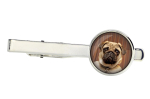 Pug - tie clip, ornament, jewelry for an evening outfit by Art-Dog