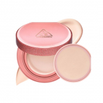 3CE Fitting Mesh Cover Cushion SPF40 PA+++ S&auml;rav nahatooniga jumestuskreem + T&auml;itepakend Komplekt 11g + 11g