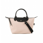 Longchamp Le Pliage Energy L&uuml;hikese k&auml;epidemega Taaskasutatud l&otilde;uendist Pelmeenikujuline &Otilde;lakott V&auml;ikesed Naiste kotid Beež 1512HSR542 Basic Set (Bag)