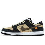 Nike Dunk Tindiv&auml;rvitud Kulumiskindel Kulumiskindel Madalad Rula Kingad Meeste Must Pruun HF5441-100(MeeskondA-) 42