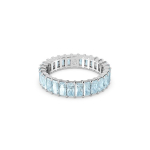 Swarovski Matrix Ristk&uuml;likukujuline Tsirkooniumoksiid S&otilde;rmus Naiste s&otilde;rmus Sinine 5661909 Box (Random Color),52