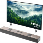 Heliriba - HIWILL - A502 - 400W - Dolby Atmos - P&auml;hklipuu puit koos HDMI eARC/AUX-ga