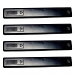 4 tk Autokatusereelingute Kattekate Plastikust Kaunistusklamber Katted Must Katuseluuk Suzuki SWIFTile 78132-68L01 Autostiil CHINA