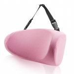 1 tk autopeatugi laste autoistme k&uuml;lgmine seljatugi pehme m&auml;luvaht, aeglase tagasil&ouml;&ouml;giga auto U-kujuline kaelapadi roosa