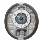 Seiko Kella Seinakell Kvartsmuusikaline Kolmekordne Valik 443 x 405 x 97 RE603N Kell, Kell, Kell, Analoog, Meloodia, Hall, mm, hall v&auml;rv