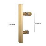 304 roostevabast terasest klaasukse k&auml;epide ruudukujuline toru must du&scaron;iruumi k&auml;epide vannitoa v&auml;ike k&auml;epide 250x145mm roosa kuldne v&auml;rv