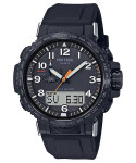 Casio meeste roostevabast terasest 100M veekindel digitaalne &auml;ratuskell kvartsmehhanismiga PRW-50Y-1A hall v&auml;rv