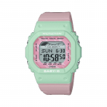 Casio Baby-G Naiste Vaik 100M Veekindel P&otilde;rutuskindel Alarmi Kvartsikell BLX-565-3 roheline