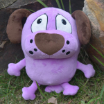 Lilla koera plush-m&auml;nguasjad, koomiksiloomad, kohevad nukud, kawaii koera asjad, plush-m&auml;nguasjad, s&uuml;nnip&auml;evakingitused gray