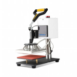 ZONESUN Digitaalne Multifunktsionaalne Kuumapress Masin Stantsimist&ouml;&ouml;riist 15x15cm T-s&auml;rkidele Hiiremattidele Sisetaldadele Nahale P&uuml;rograafia ZS-90ZY 110 volts