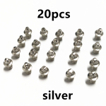 M4 bicycle pedal bolts MTB pedal Stainless Steel skid-proof screws cycling pedal parts pin silver-12pcs gray