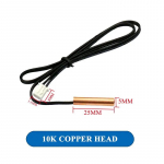 1 tk 40 cm kliimaseadme temperatuuriandur 5K 10K 15K 20K 50K 100K Kliimaseadme toruandur Kummist pea Vaskpea 10K copper head