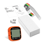 4 sondi juhtmevabad liha termomeetrid intelligentne rakenduse j&auml;lgimine temperatuur taimer alarm steigi kana kala k&uuml;psetamiseks 1 gray