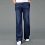 Meeste kellukese l&otilde;ikega teksap&uuml;ksid 60ndad 70ndad Flares Denim P&uuml;ksid Vintage Retro Lai Jalg P&uuml;ksid Kitsa L&otilde;ikega KTB 33 tumesinine v&auml;rv