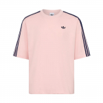 Adidas Originals T-s&auml;rgid Meeste Heleroosa &Uuml;mmarguse kaelusega KG6334 XL