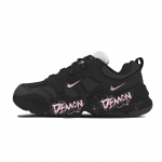 Nike Tech Hera Roosa Tindi Graffiti Polsterdus Kulumiskindel Kerge Madala s&auml;&auml;rega Vabaaja Jalan&otilde;ud Unisex Must FJ9532-101(Team1063-) 37.5