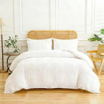 2/3 tk Tuftitud Beež Tekikott T&auml;is-/Queen-/King-suuruses Boho Tuftitud Mikrokiud Voodipesukomplekt K&otilde;ik aastaajad KoduPulmaDekoratsiooniks 135x200cm 2pcs beige