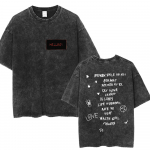 R&auml;ppar Lil Peep Hellboy Pesitud T-s&auml;rk Mehed Naised Hip Hop Harajuku YK T-s&auml;rgid Vabaaja L&otilde;tv Puuvillane Suvine T-s&auml;rk Streetwear Mehelik S