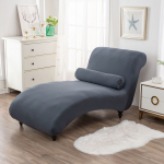 Elastne k&auml;etugedeta tooli kaitsekate Elastne sametine lounger'i kate Diivanvoodi k&auml;etugedega tooli &uuml;lekatted Kodu elutoa kaunistus without Round Pillow