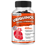 Ubikvinool 400 mg Toidulisand, E-vitamiini, Bioperiini ja 120 pehmet kapslit pudelis 120 Capsules red