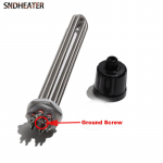 SNDHEATER Kuumaveekindlus Painduv K&uuml;ttekeha Varuosad DN40 DN32 DN50 304SS Maasse Keeratav Kiire K&uuml;ttekepp 3KW/6KW/9KW/12KW 3KW 190mm