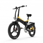 Lankeleisi G650 20&times;2.4 kokkupandav maastiku-elektriratas, 48V 500W mootor, Maksimaalne s&otilde;iduulatus 110 km, Maksimaalne kandev&otilde;ime 120 kg. kollane