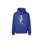 Polo Ralph Lauren Polo Bear Kirjatr&uuml;kiga Kapuutsiga Pikkade Varrukatega Dressipluus Meeste dressipluus Sinine 710853309-033 S blue