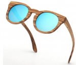 Moodsad ECO Bambusest Uued P&auml;ikeseprillid V&auml;rviliste Klaasidega Meestele Bambusest Puidust Reklaamp&auml;ikeseprillid Wooden