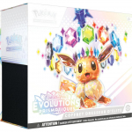 Pok?TCG-l: Punane & Lilla Eliittreeneri Komplekt - Prismatic Evolutions (1 t&auml;ielikult illustreeritud reklaamkaart, 9 t&otilde;mbe pakki ja esmaklassilised m&auml;ngutarvikud)