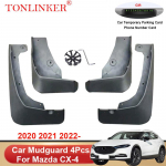TONLINKER Auto poritiivad Mazda CX-4 CX 4 CX4 2022- jaoks Porikaitsmed Pritsmekaitsmed Tiib Porilapatsid 4 tk 4 Pcs Black A