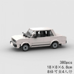 VAZ Lada 2105 MOC Kiirusauto Super V&otilde;istlusauto Tehniline mudel Ehituskloss V&otilde;idus&otilde;it Ralli Sport Telliskivi J&otilde;ulukink M&auml;nguasi Linn