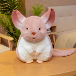 Hamsteri Padi Armas Pehme T&scaron;int&scaron;illa Pl&uuml;&uuml;snukk Pehme M&auml;nguasi T&auml;idisloomad Maskott Lastele J&otilde;ulum&auml;nguasjad Armsad Padjad Pl&uuml;&uuml;sist M&auml;nguasi 25cm