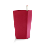 BRICE Moodne Ruudukujuline Isekastlev Plastikust Lillepott (Red,14*14*30(H)CM) punane