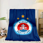 Slovakkia Bratislava meeskonna kaasaskantav tekk/pehme tekk voodipesu tekk Sobib reisimiseks, telkimiseks, elutubadesse, kontoritesse, diivanitele F&auml;nni kingitused 130x150cm