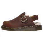 dr. Martens Jorge II Kunstkarusnahaga Vooderdatud Slingback Klounid 'Warm Tan' Naiste 31060362 43 tumepruun v&auml;rv