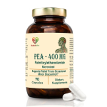 NutraLiebe PEA 400mg (Palmito&uuml;&uuml;letanoolamiid) &ndash; Toetab liigeste mugavust, immuunvastust ja n&auml;rvide tervist &ndash; 90 kapslit