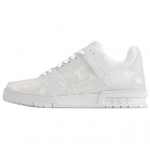 LOUIS VUITTON Madalad tossud Rula kingad Unisex Valge 1AHDJC 43.5