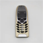 10 tk/partii Nokia 6310 6310i jaoks K&otilde;rge kvaliteediga t&auml;ielik korpus/katte&uuml;mbris ilma klahvistikuta kuld