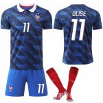Prantsusmaa 2026-27 Maailmameistriv&otilde;istluste kodus&auml;rk Dembele 7 Olise 11 Mbappe 10 F&auml;nnitr&uuml;kk T&auml;iskasvanud Mehed #24