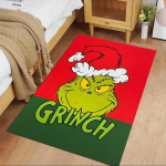 Grinchi J&otilde;ulupeo Ala Vaip Sobib M&auml;ngutuppa S&ouml;&ouml;gituppa Laste Tubadesse K&ouml;&ouml;ki Libisemisvastane Vaip Anime Kontori Dekoor Pulmapeo Kingitus 80cmx120cm