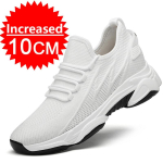 Tossud Meestele K&otilde;rgust Lisavad Kingad Meestele Vabaaja Sisetald 10cm 8cm 6cm Valikulised Kontsad Mokassiinid K&otilde;rgem Mees Spordi 41 white