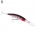 1 tk 14,5 cm Minnow Lure Crankbaits k&otilde;va kunsts&ouml;&ouml;da konksuga kalastustarbed
