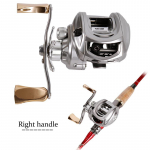 Baitcasting Reel 9 +1BB 7:1 vasak-/paremk&auml;eline sileda lohistamisega j&otilde;us&ouml;&ouml;turi rull left h&otilde;be