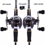 &Otilde;ngeritvade p&uuml;&uuml;girullide komplekt, 4-sektsiooniline &otilde;ngeritv, 18+1BB heitmine Left Hand