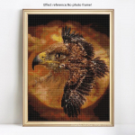 Teemanttikandid Loomad Pilt P&auml;rlimine Teemantmaal T&auml;ielik ring saabumine 5d Teemant 20X30