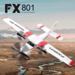 FX801 lennuk Cessna 182 2,4 GHz 2CH RC lennuk &otilde;hus&otilde;iduki v&auml;lilend valge