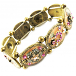 Les Tr&eacute;sors De Lily [E2576] &ndash; virsikuroosa  Tokyo  disainerk&auml;ev&otilde;ru oranž