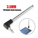 Kaasaskantav miniauto mobiilne 3,5 mm pistikuga teleskoop-FM-telefoni antenn one size