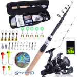 &Otilde;ngeritv ja &otilde;ngen&ouml;&ouml;r ja &otilde;ngekott 1,8-2,4 m karpkalap&uuml;&uuml;giks 1.8m&CB40Reel