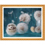 Teemantmaal, tikandid lilled 20X30CM